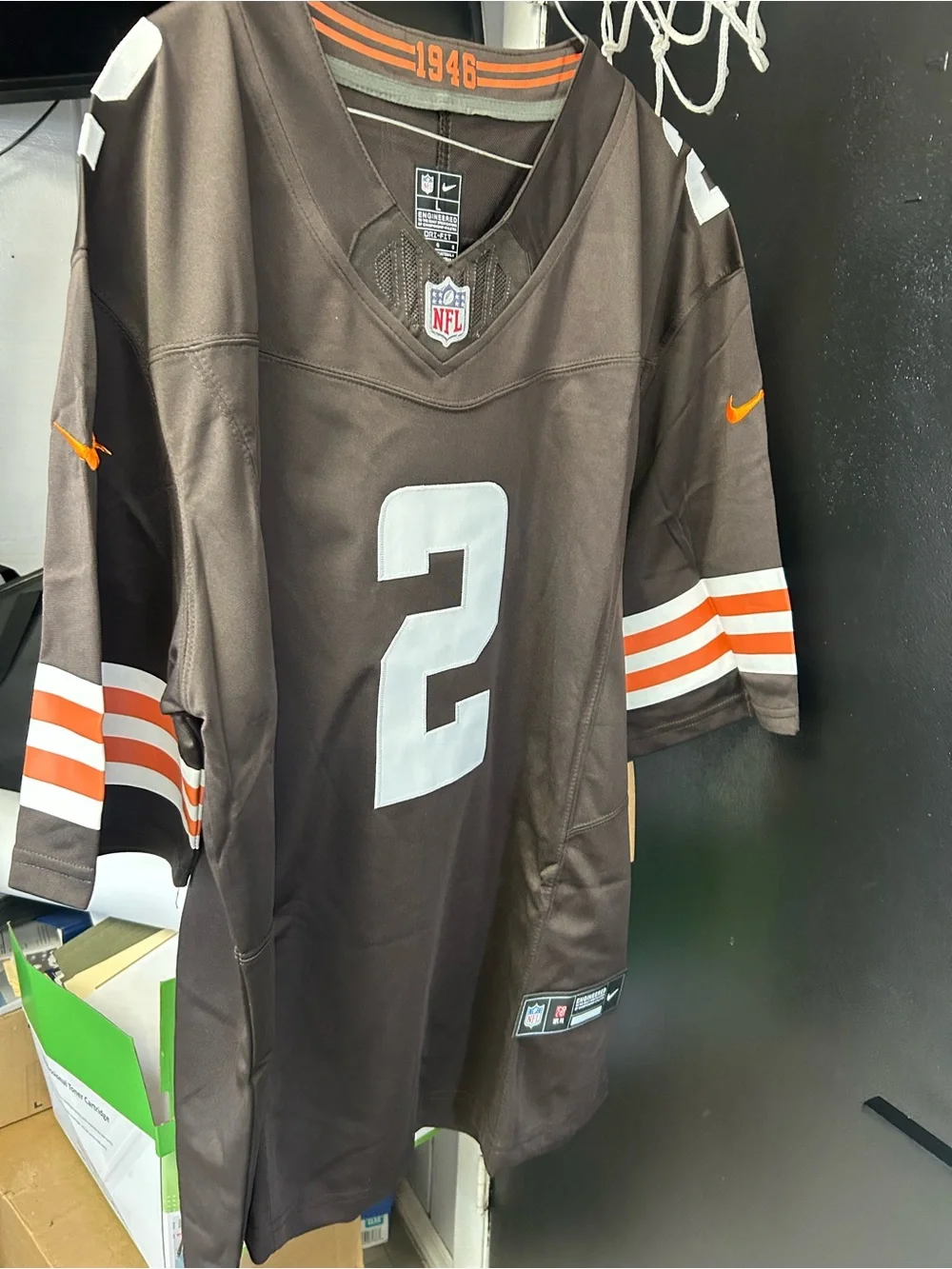 Nike NFL Cleveland Browns Shedeur Sanders #2 jersey